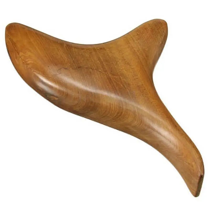 Triangle Wooden Massager for Body Neck Relaxation Therapy