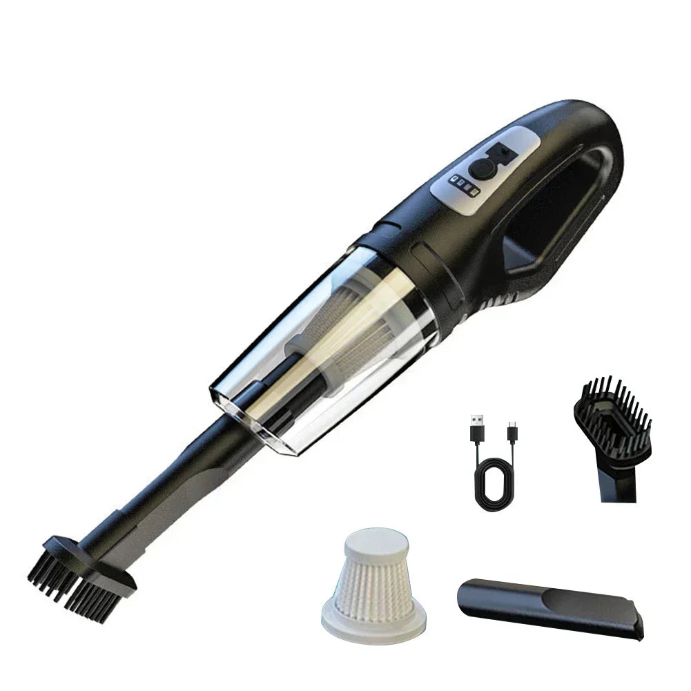 Wireless Car Vacuum Cleaner Handheld Portable High Suction