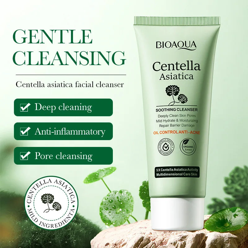 BIOAQUA Centella Asiatica Facial Cleanser for Radiant Skin