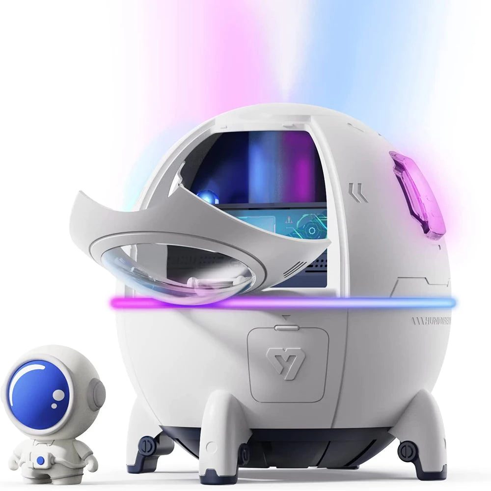 220ML Space Capsule Air Humidifier USB Ultrasonic Diffuser