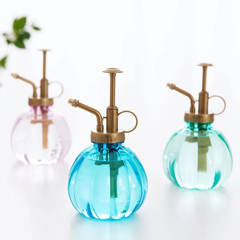 1pc Plant Flower Glass Garden Watering Pot Mister 300ml Sprayer