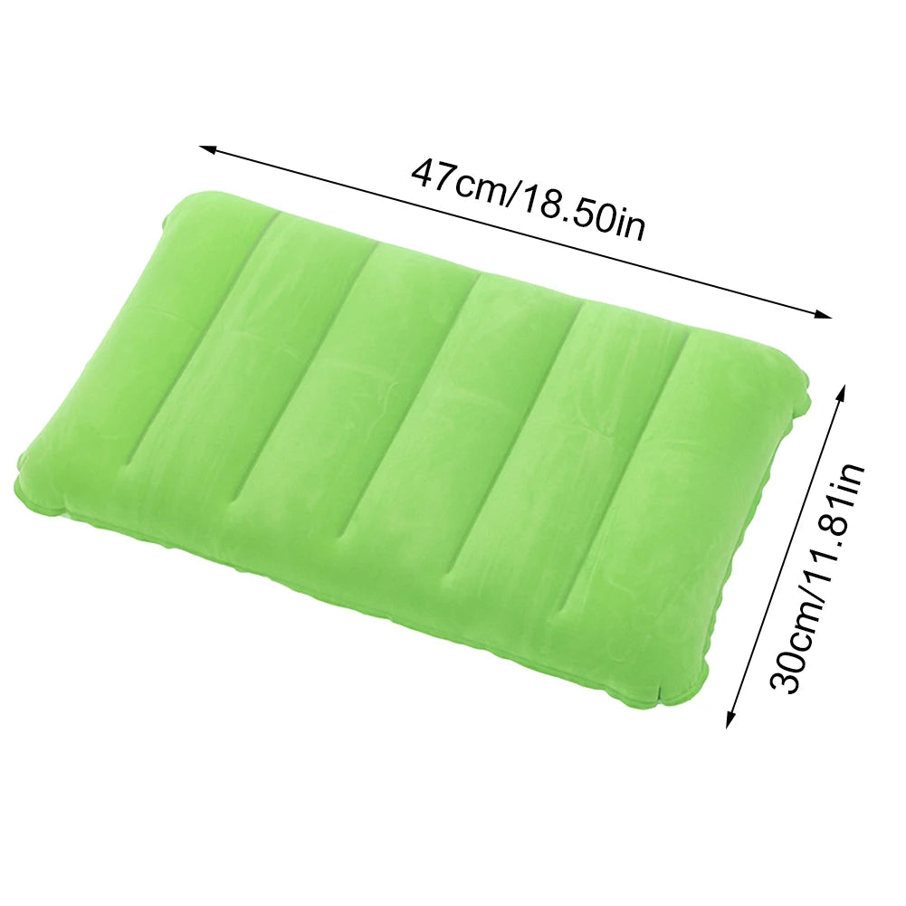 47x30cm Inflatable Air Pillow for Ergonomic Neck Support