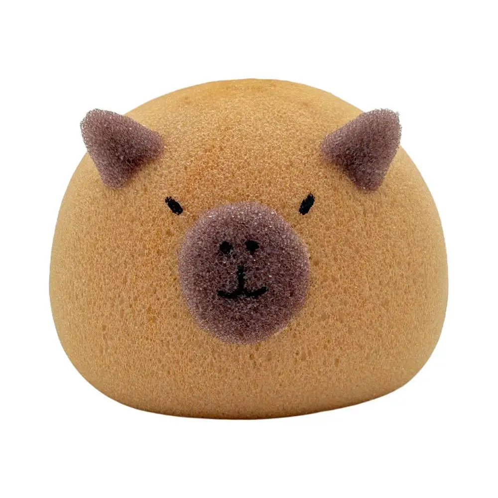 Wash Blistering Capybara Bath Sponge Ball Cute Cartoon Animal