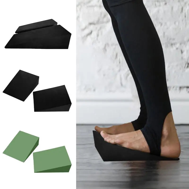 Squat Wedge Block Yoga Wedge Adjustable Non-Slip Foot Stretcher