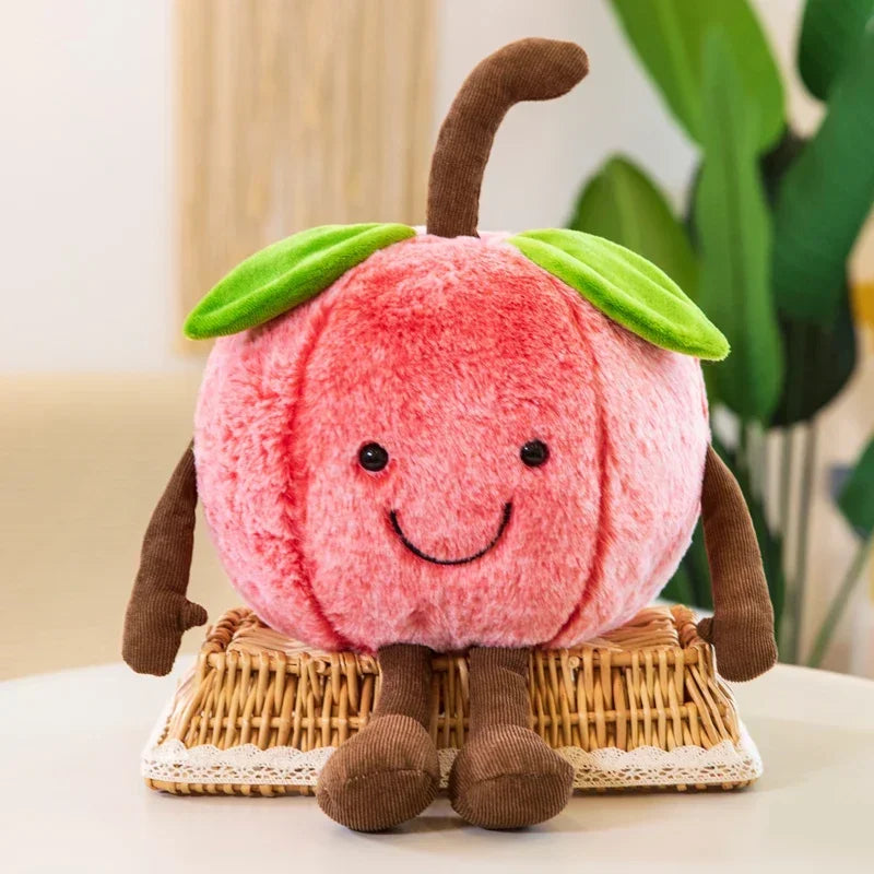 Watermelon Plush Cuddly Pillow Sleeping Cherry Doll Gift