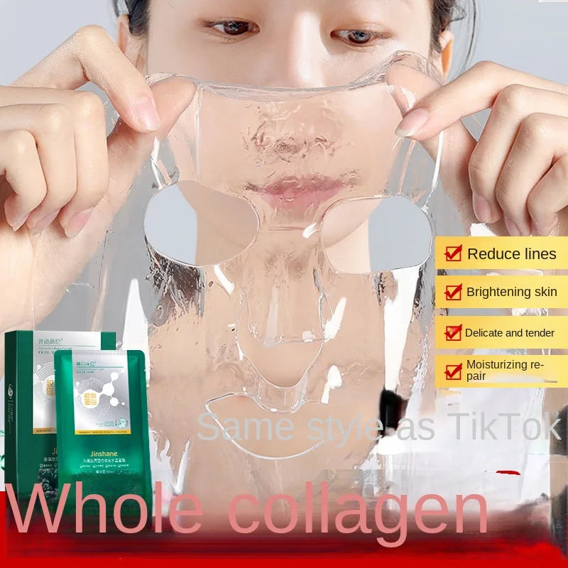 5pcs 30ml Seaweed Collagen Crystal Mask for Radiant Skin