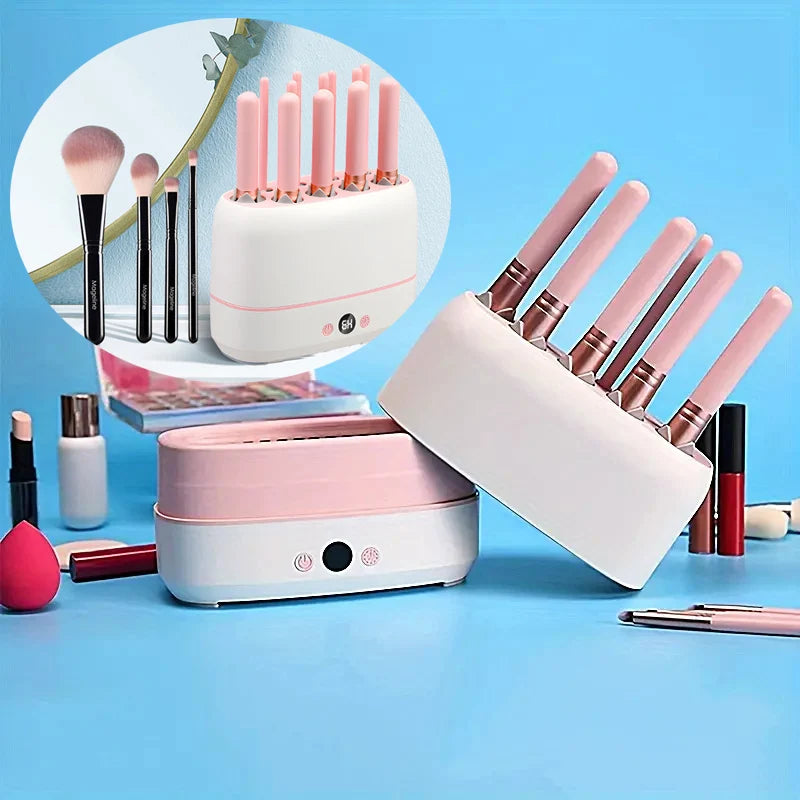 Electric Makeup Brushes Drying Machine 2 in 1 Cleaner Dryer