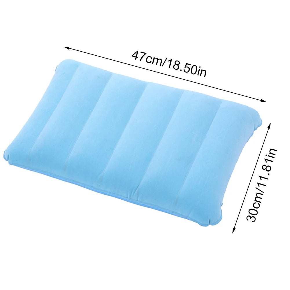 47x30cm Inflatable Air Pillow for Ergonomic Neck Support