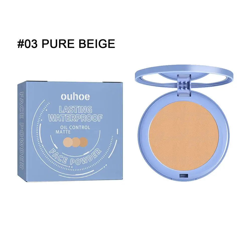 Sunscreen Powder Cosmetic Face Powder Waterproof Matte Makeup