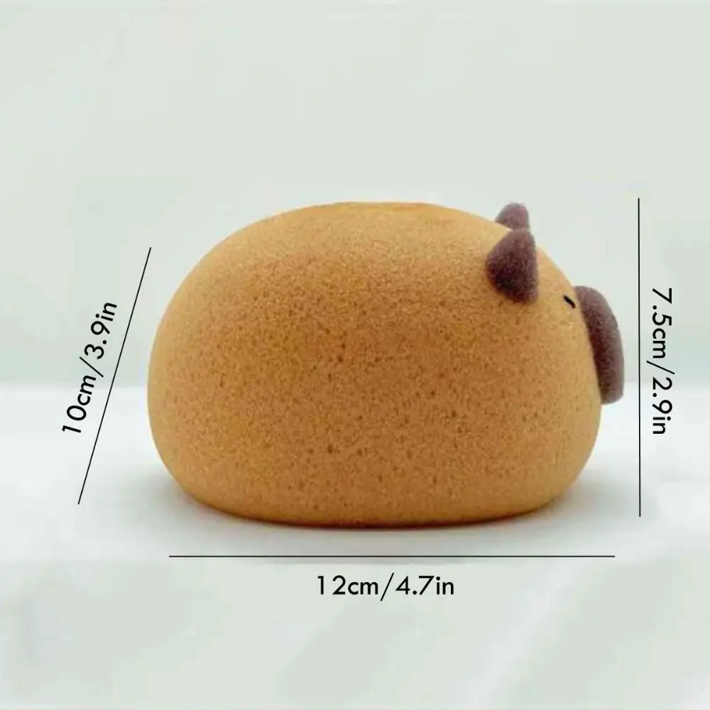 Wash Blistering Capybara Bath Sponge Ball Exfoliate Brushes