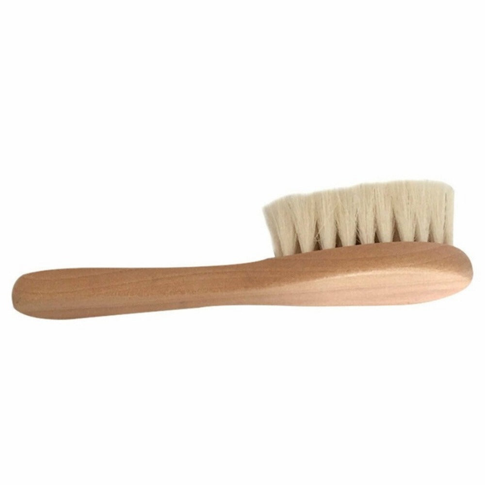 Natural Bristles Back Scrubber Shower Brush for Exfoliation