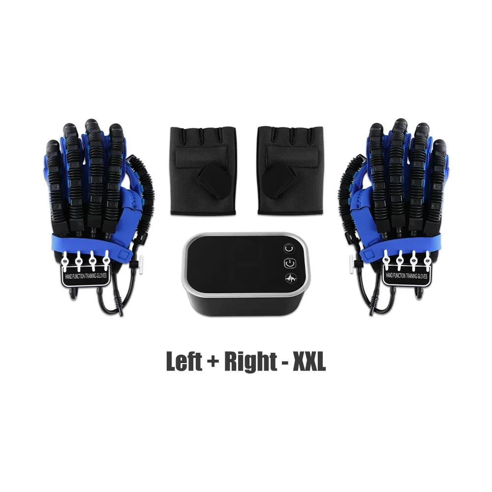 Stroke Rehabilitation Glove Finger Robot Trainer for Hemiplegia