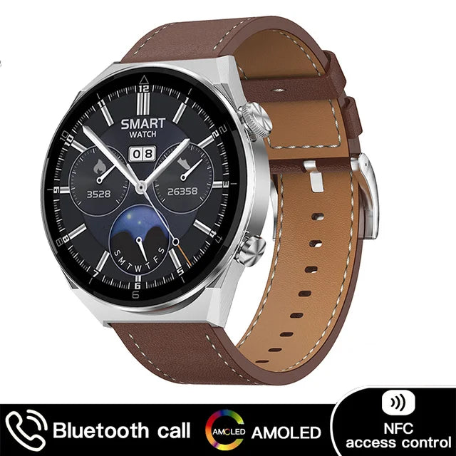 NFC Smart Watch Men GT2 Pro AMOLED HD Heart Rate Bluetooth