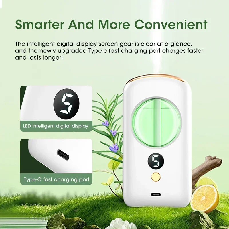 Diffuser Aromatherapy Machine Smart Air Purifier Display