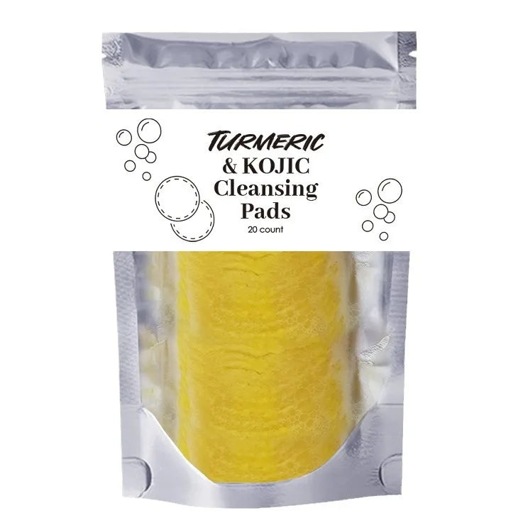 Turmeric Cleansing Pads Kojic Acid Helps Balance Skin Oil