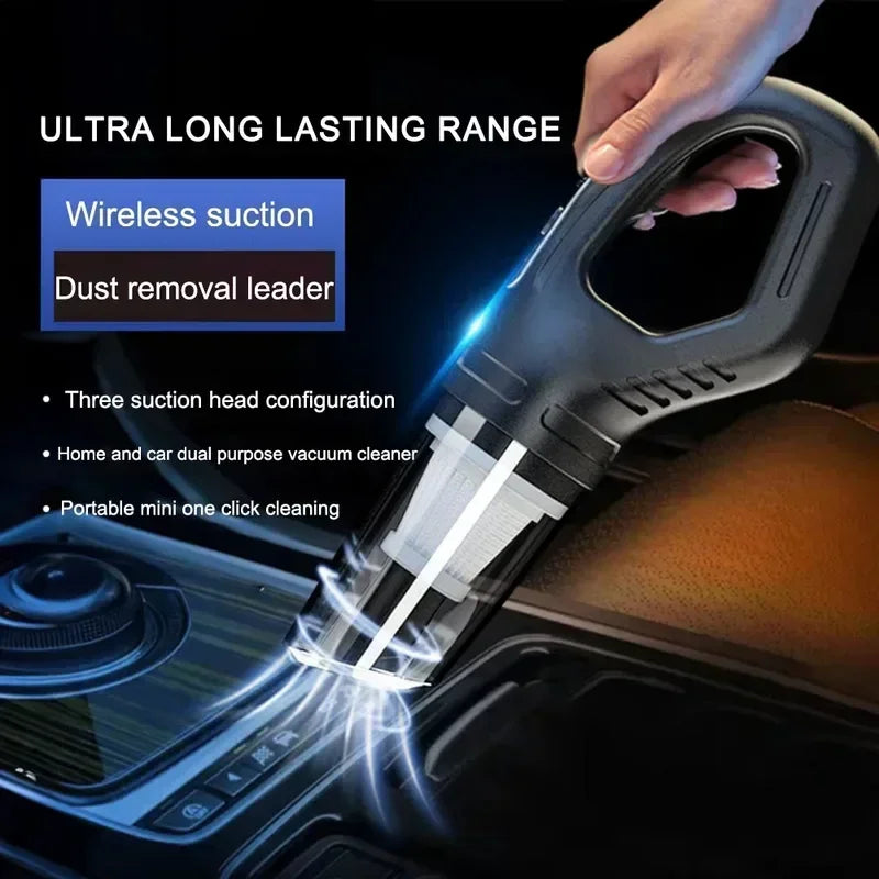 Wireless Car Vacuum Cleaner Handheld Portable High Suction