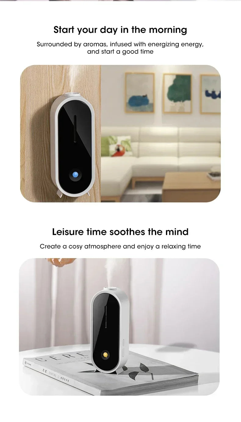 Wall Mounted Aroma Diffuser Smart Air Purifier Machine