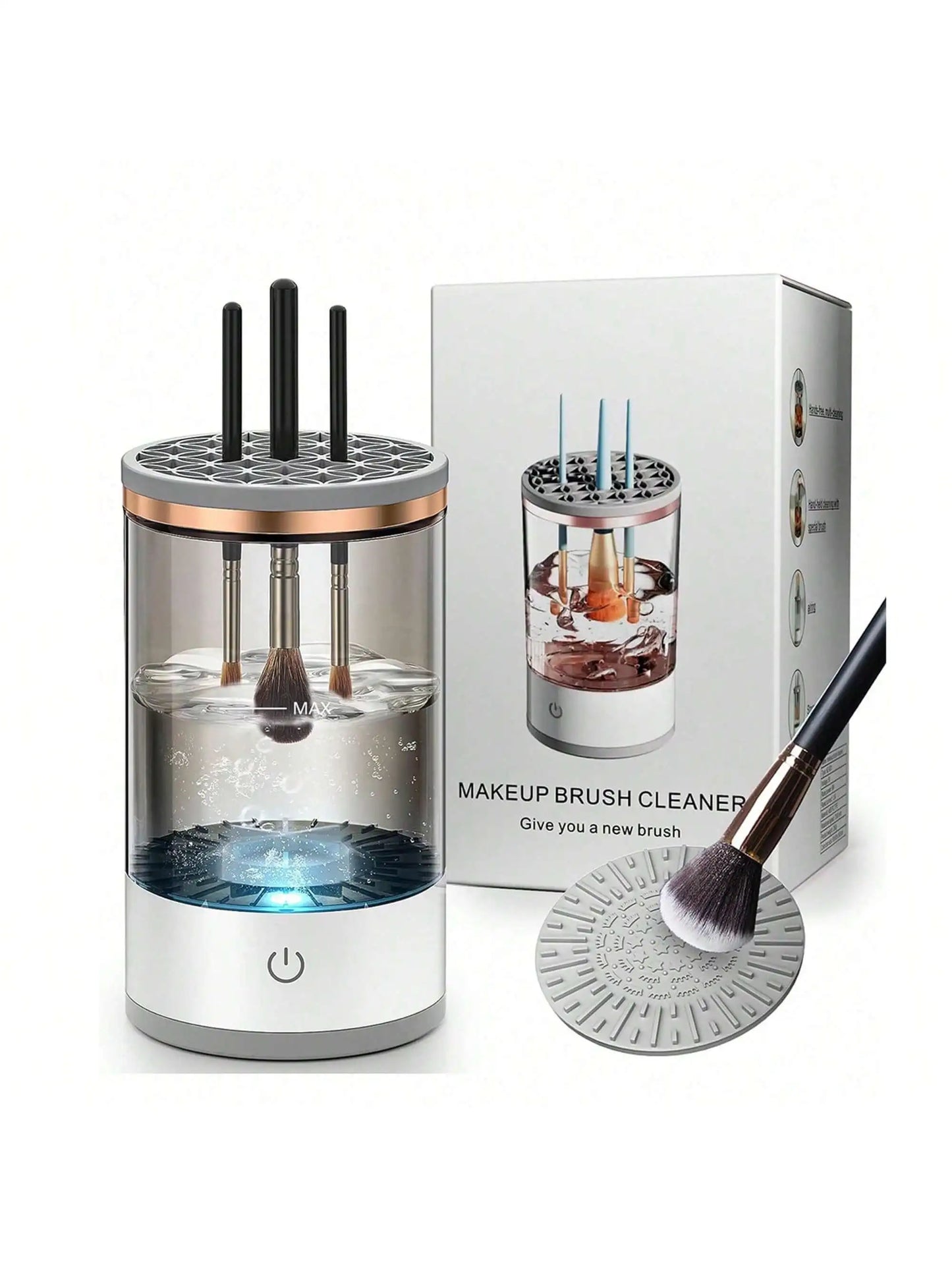 Electric Makeup Brush Cleaner Machine for Effortless Care