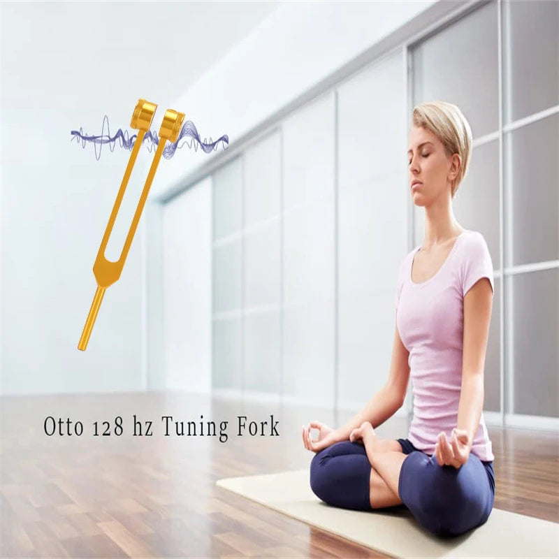 128 Hz Medical-Grade Tuning Fork For Healing Sound Therapy