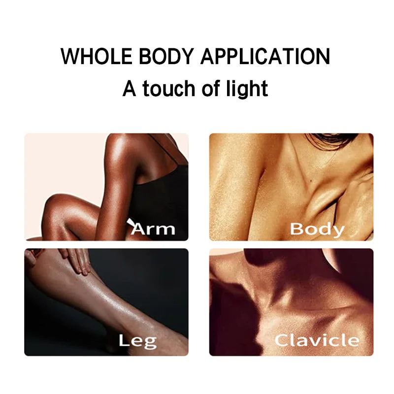 80g Body Luminous Oil Quicksand Highlight Oil Shine Bright