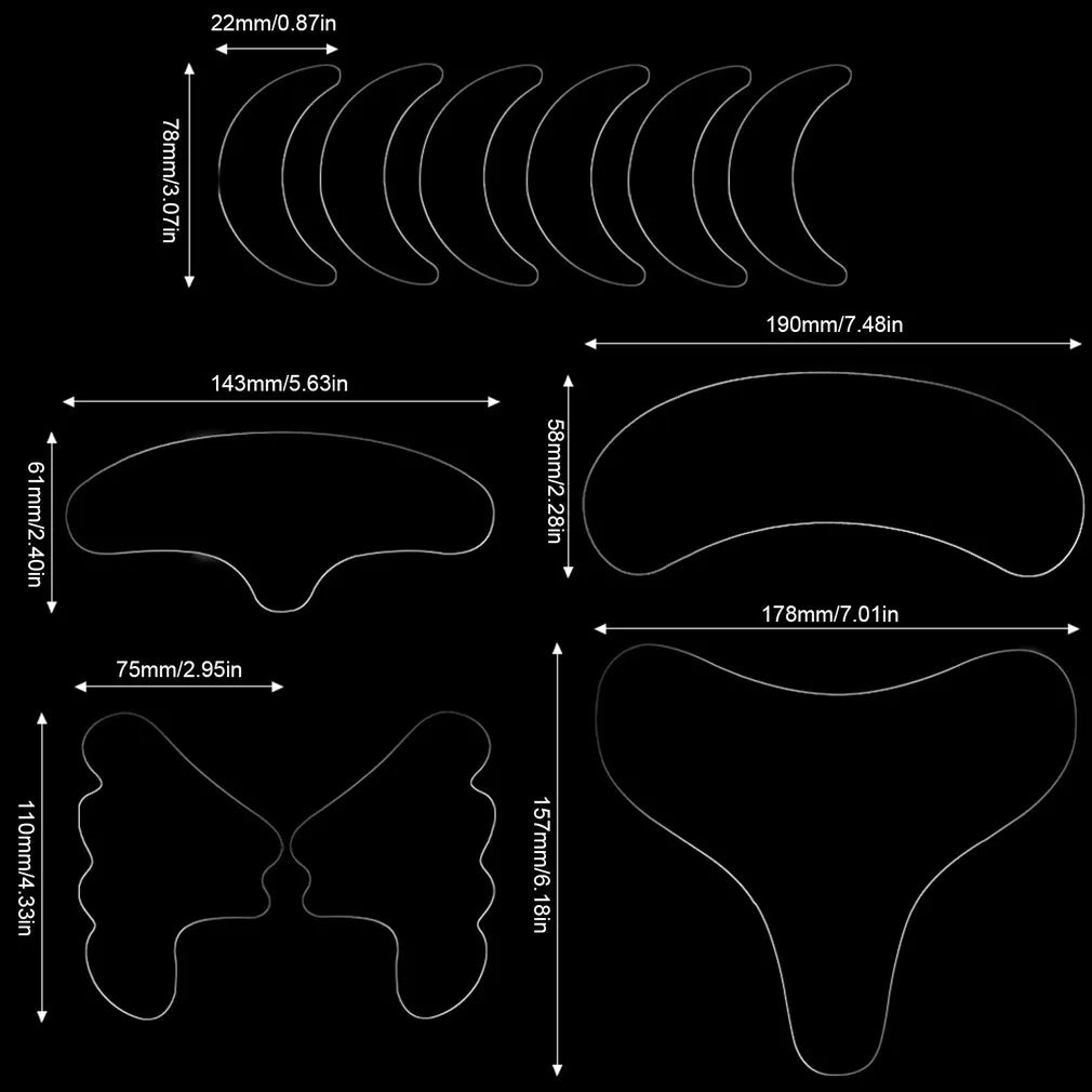 Reusable Silicone Anti Wrinkle Patches For Face Neck Eye