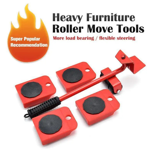 Moving Tool Furniture Lifter With 360° Rotation Wheel Rollers