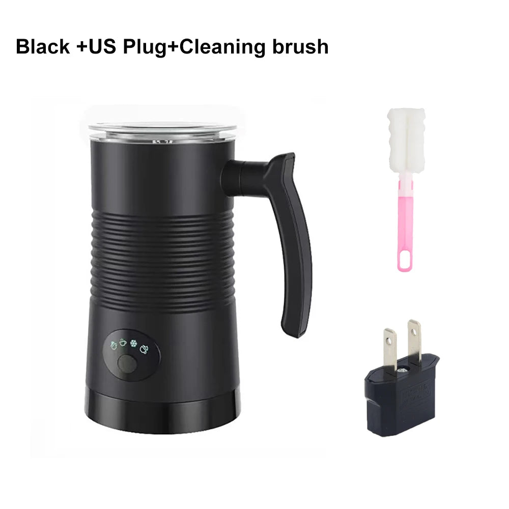 Electric Milk Frother 4 in 1 Machine for Coffee Latte Bliss