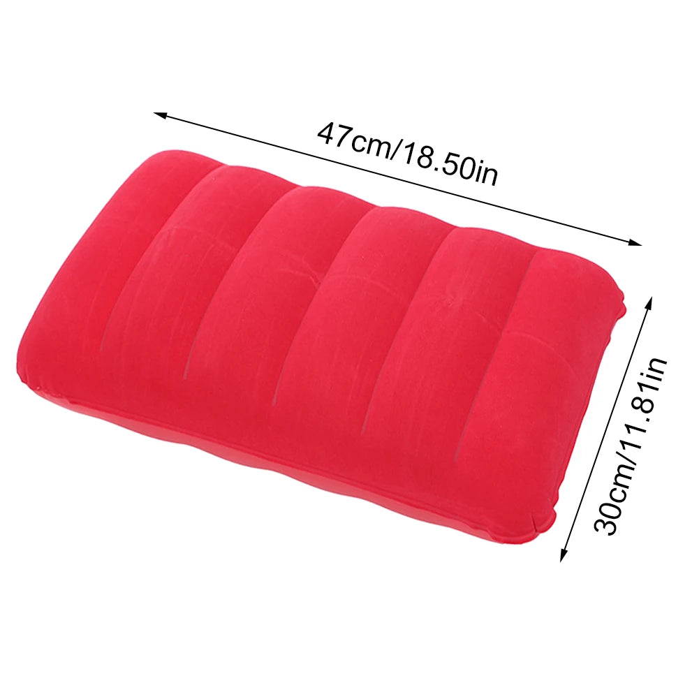 47x30cm Inflatable Air Pillow for Ergonomic Neck Support