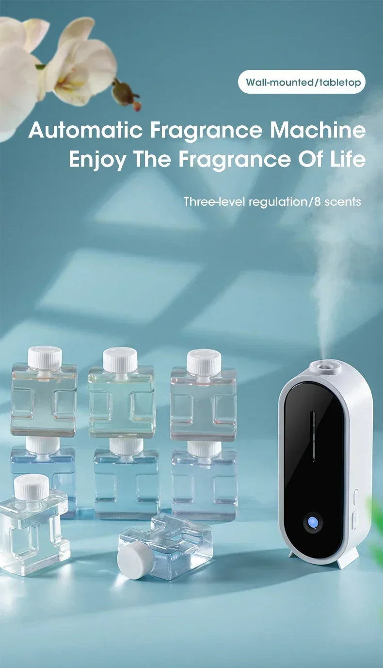 Wall Mounted Aroma Diffuser Smart Air Purifier Machine