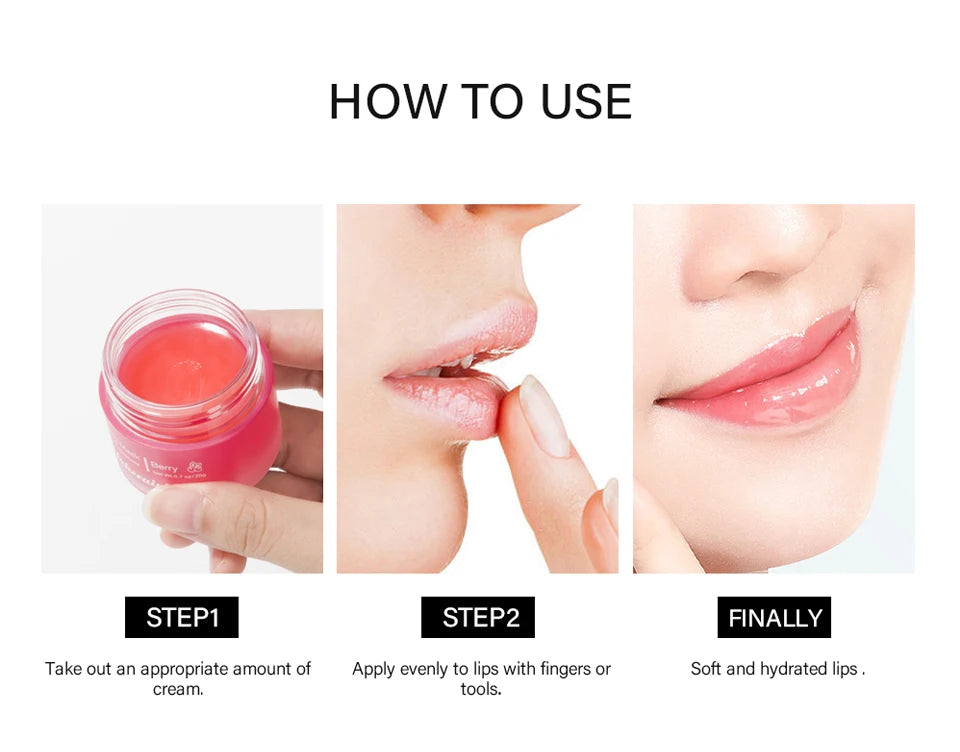 20g Moisturizing Lip Mask for Night Care and Relief