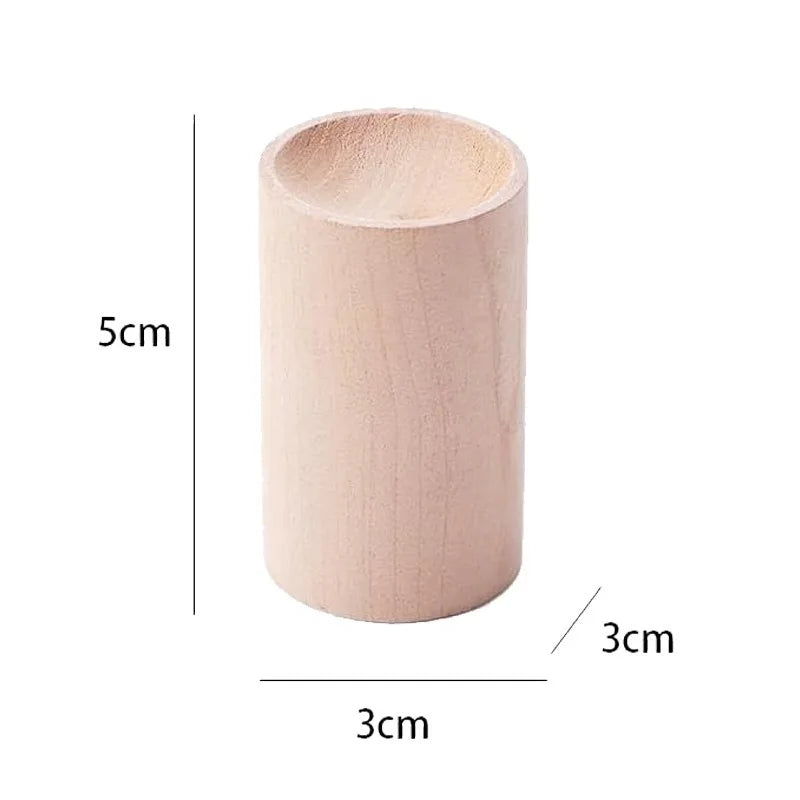 1/5PCS Mini Wooden Essential Oil Diffuser for Home Serenity