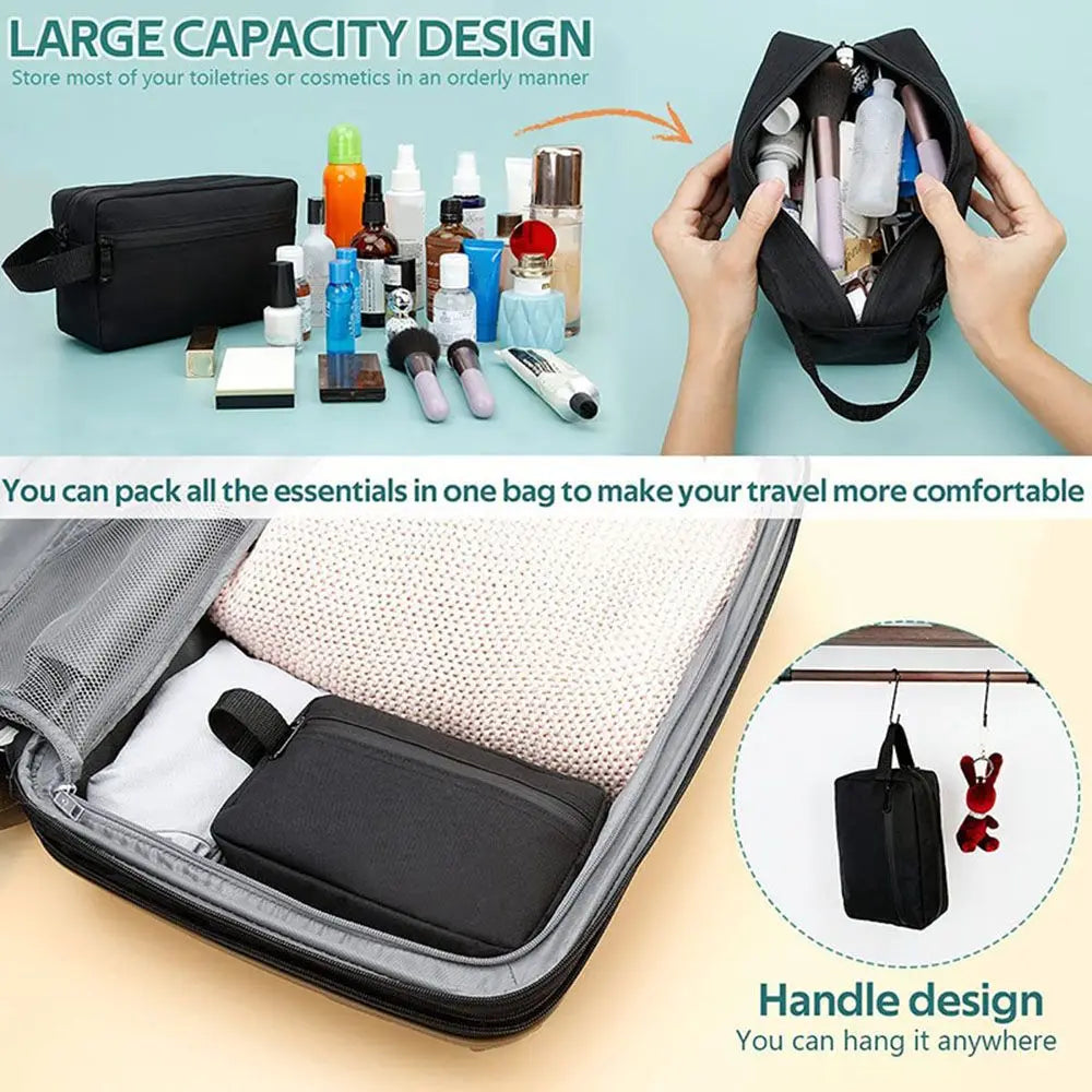 Travel Mens Toiletry Bag Women Cosmetic Necessaire Case