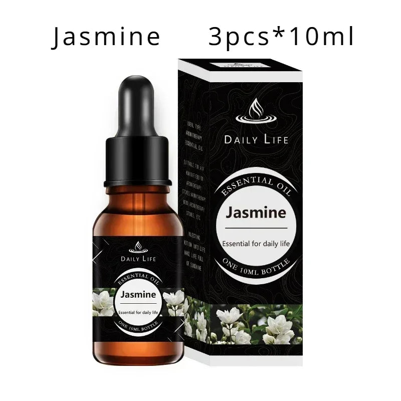 10ml*3pcs Aromatherapy Plant Essential Oil Refill Set