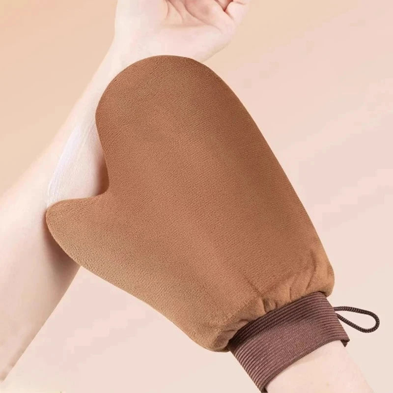 Self Tanning Mitt Glove Reusable Exfoliating Bath Tools