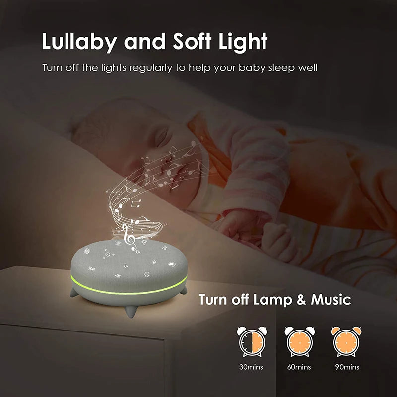 New Arrival 7 Relaxing Nature Sounds Machine for Sleep Therapy