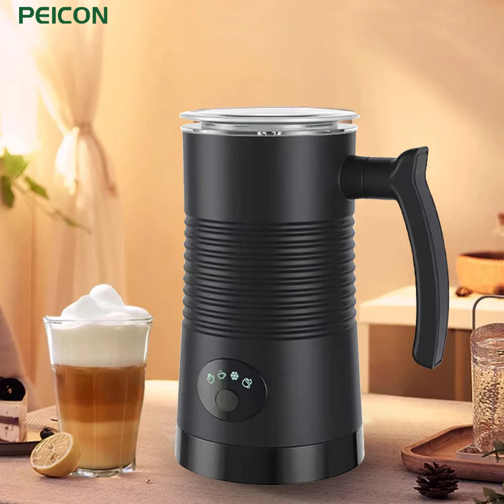 Electric Milk Frother Automatic Rotary Foamer for Coffee