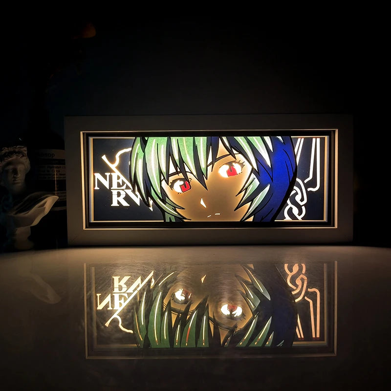 Anime Light Box Led Strip Lights Shadow Box Usb Table Lamp