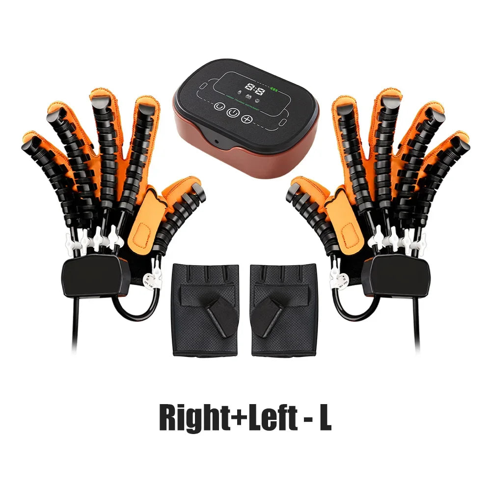 Stroke Rehabilitation Glove Finger Robot Trainer for Hemiplegia