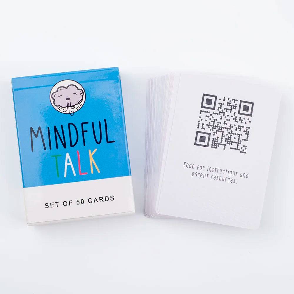 Mindful Talk Board Game Set Of 50 Meaningful Cards