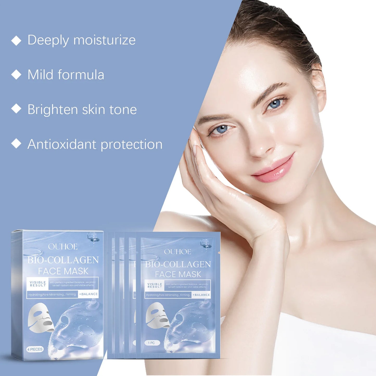 Bio Collagen Face Mask Overnight Hydrating Skin Care