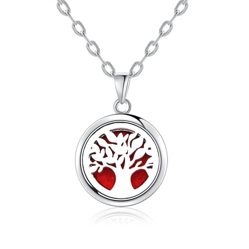 New Tree Of Life Aromatherapy Necklace Essential Oil Locket