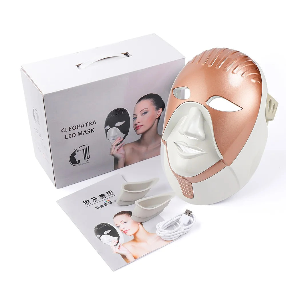 Foreverlily Mascarilla Facial LED Wireless Skin Care Device