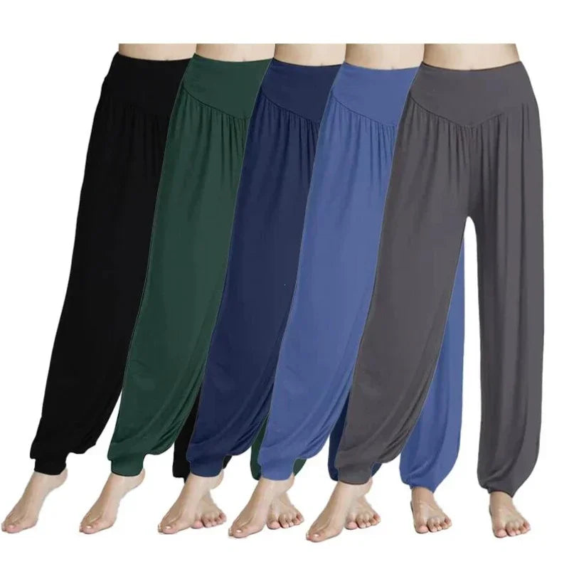 1PCS Women's Elastic Loose Casual Cotton Soft Yoga Pants