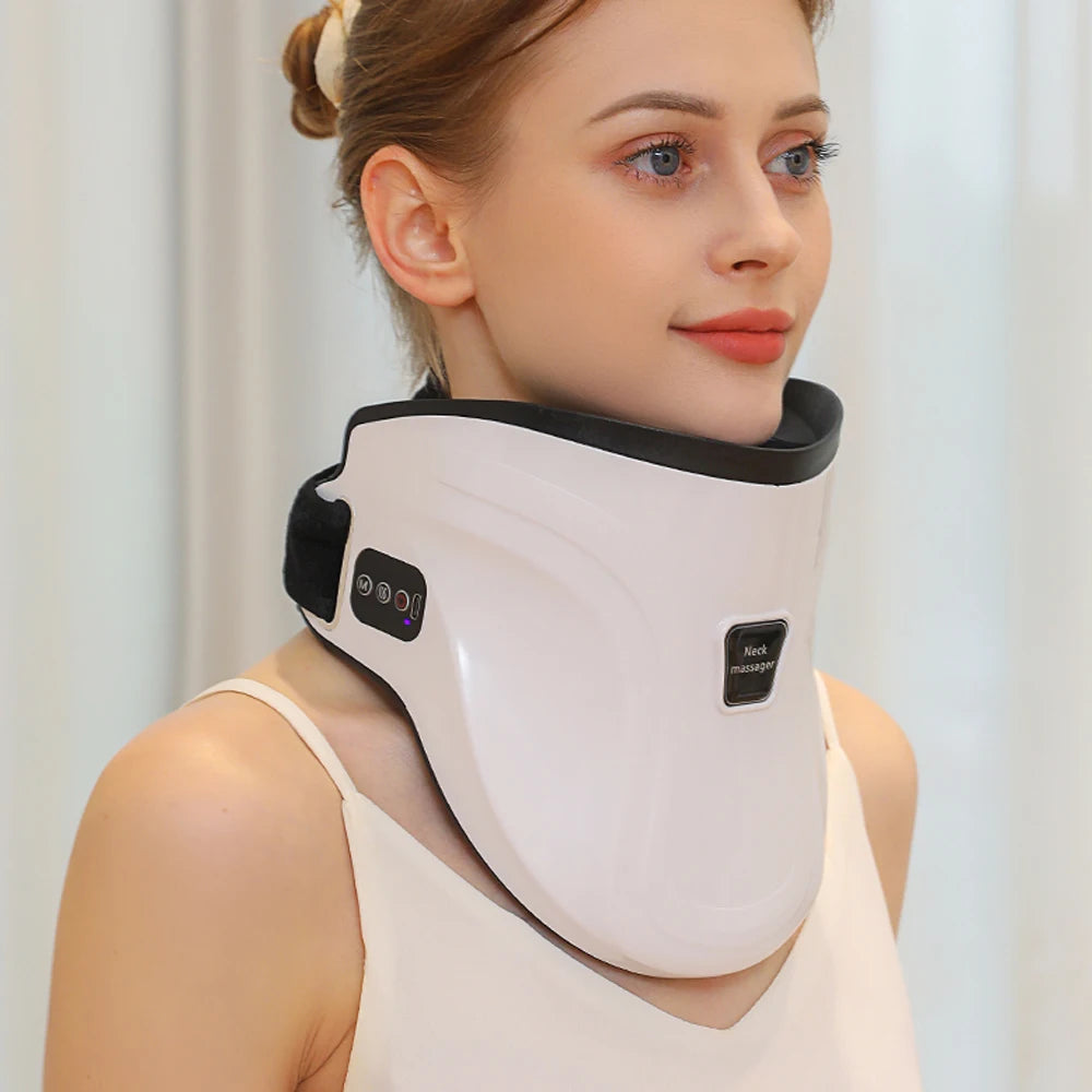 Electric Air Pressure Neck Brace with Remote Control Health Care