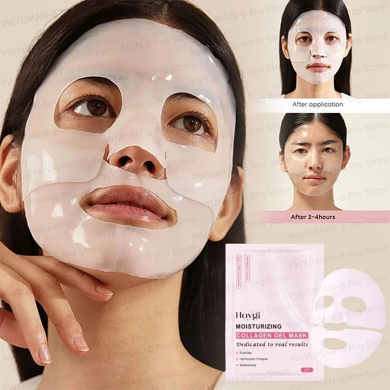 Pink Bio Collagen Gel Salmon Pdrn Face Mask Deep Hydrating