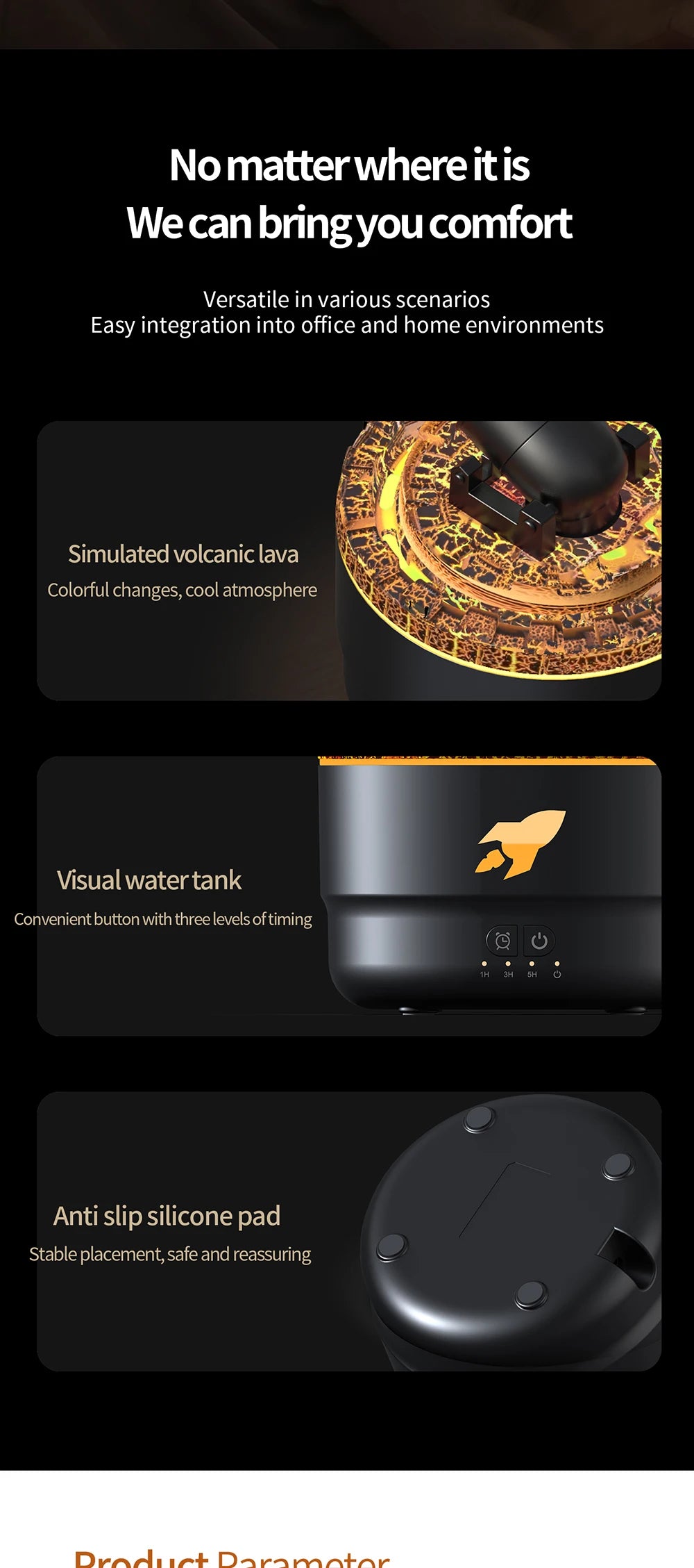 2024 New Creative Fort Aromatherapy Machine Humidifier