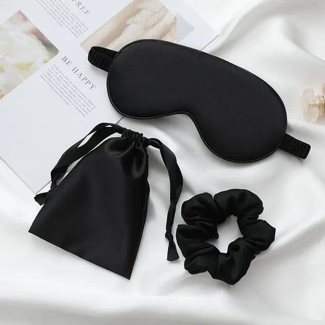 3Pcs Set Personalized Sleep Eye Mask with Gift Bag Gift