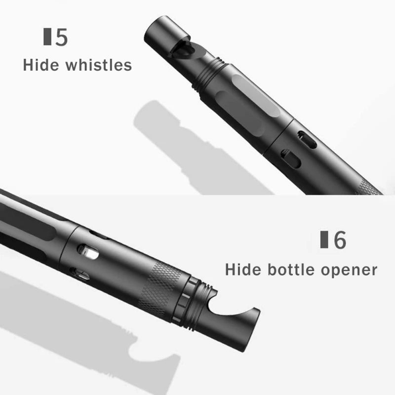 Multifunctional Ballpoint Pen With 100LM Flashlight Tool