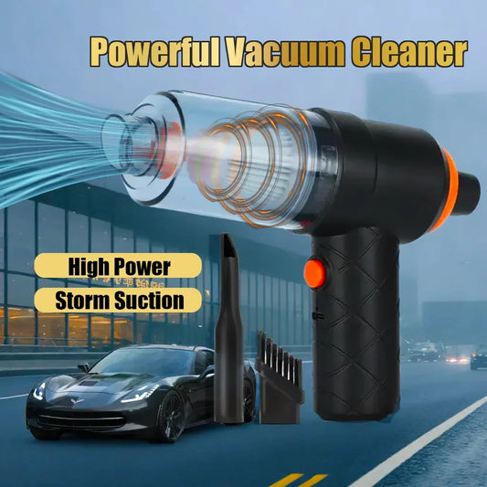 Mini Car Vacuum Cleaner Cordless Powerful Wireless Cleaner