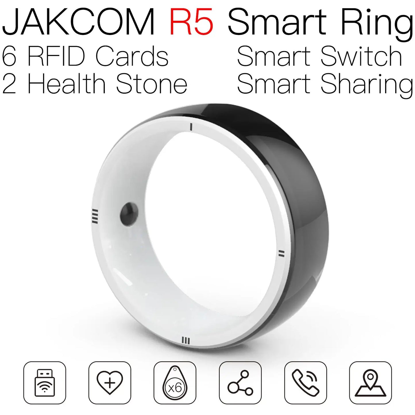 JAKCOM R5 Smart Ring New Product of Consumer Electronics Wearable